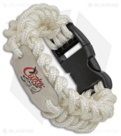 Camillus Cuda Womens Small Paracord Survival Bracelet (White)