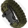 Combat Ready Survival Bracelet OD Green Paracord W/ Plastic Clasp -Outdoor Practical Tool Shop combat ready survival bracelet od green paracord plastic clasp BP 30155 jr