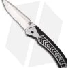 CRKT Lift Off Stainless Steel Spring Assisted Knife (3.5" Satin Serr) 6835 -Outdoor Practical Tool Shop crkt 6835 lift off