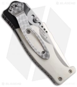 CRKT The Natural 2 Spring Assisted Knife White Bone & G10 (3.25" Plain) 7080 -Outdoor Practical Tool Shop crkt 7080 the natural 2 back