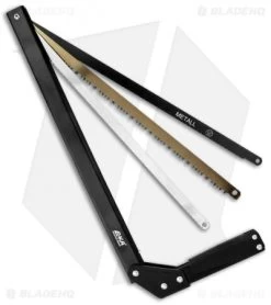 EKA 17" Viking Combi-Saw Oxidized Orange Folding Handle -Outdoor Practical Tool Shop eka 17 combi saw oxidized black handle eka 80017 blades 1