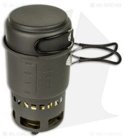 Esbit Trekking 5-Piece Cookset W/ Alcohol Stove (985 ML + 470 ML)