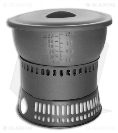 Esbit Hard Anodized Aluminum Alcohol Fuel Cookset (80 Oz.) 4 Esbit Hard Anodized Aluminum Alcohol Fuel Cookset (80 Oz.) - Image 2