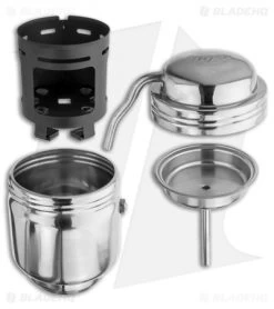 Esbit Coffee Maker Stainless Steel 200mL 20102400 -Outdoor Practical Tool Shop esbit coffee maker cup stainless steel open