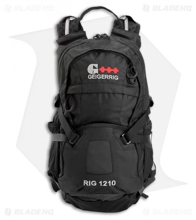 Geigerrig RIG 1210 Black Hydration Pack W/ 100 Oz. Bladder 3 Geigerrig RIG 1210 Black Hydration Pack W/ 100 Oz. Bladder