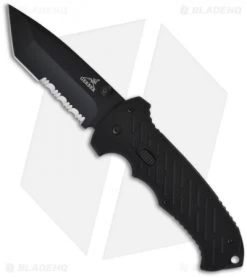 Gerber 06 FAST Knife Spring Assisted (3.8" Black Serr) 30-000118