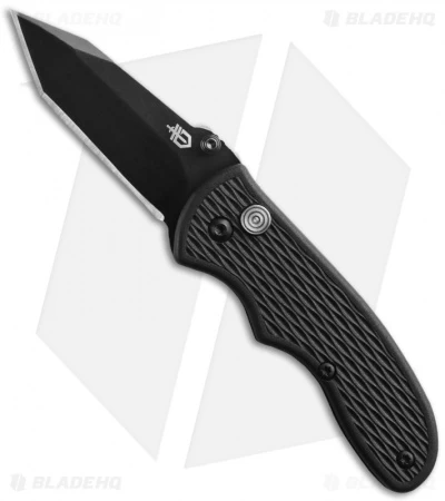 Gerber Mini FAST Draw Tanto Knife Assisted Opening (2.13" Black Plain) 3 Gerber Mini FAST Draw Tanto Knife Assisted Opening (2.13" Black Plain)