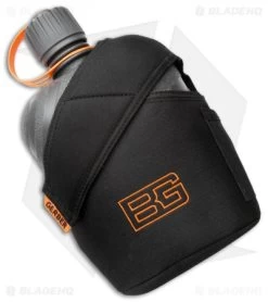 Gerber Bear Grylls Survival Canteen And Cup (1 Liter) 31-001062 -Outdoor Practical Tool Shop gerber servival canteen 1 liter sheath