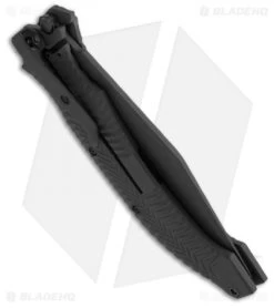 HTM Darrel Ralph AXD 5.5 Spring Assisted Knife (5.5" Black) -Outdoor Practical Tool Shop hand tech made black flipper mfdraxd55dlcao closed side