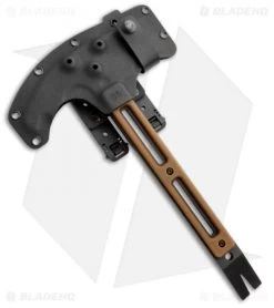 Hardcore Hardware MFE01 Rhino Axe Crowbar Utility Tool Coyote G10 -Outdoor Practical Tool Shop hardcore mfe01 g10 coyote kydex sheath