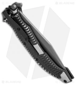 HTM Darrel Ralph AXD 5.5 Spring Assisted Knife Two-Tone Ti (5.5" Bead Blast) -Outdoor Practical Tool Shop htm axd assist bb bowie cm side