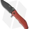 HTM Darrel Ralph Gun Hammer Bowie Spring Assisted Knife Red (3.5" Black) 2 HTM Darrel Ralph Gun Hammer Bowie Spring Assisted Knife Red (3.5" Black) -Outdoor Practical Tool Shop htm gun hammer assist crimson red dlc b cm
