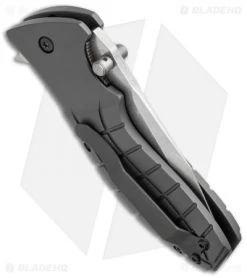 HTM Kirby Lambert Snap Tanto Spring Assisted Knife Gray (3.5" Stonewash) 7 HTM Kirby Lambert Snap Tanto Spring Assisted Knife Gray (3.5" Stonewash) -Outdoor Practical Tool Shop htm snap gray tanto stonewash side cm