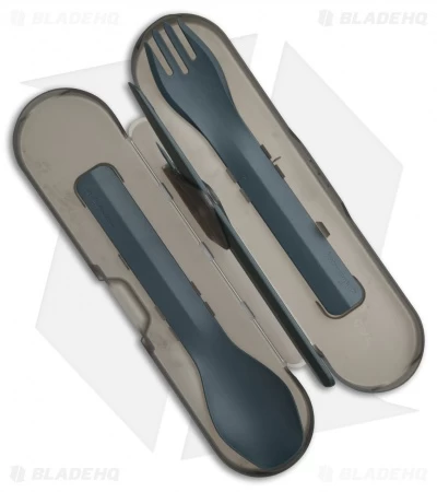 Human Gear GoBites Trio 3 Piece Camp Utensil Set (Gray) HUM0420 4 Human Gear GoBites Trio 3 Piece Camp Utensil Set (Gray) HUM0420 - Image 2