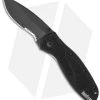 Kershaw Blur Assisted Opening Knife Black (3.375" Black Serr) 1670GBBLKST 1 Kershaw Blur Assisted Opening Knife Black (3.375" Black Serr) 1670GBBLKST -Outdoor Practical Tool Shop kershaw 1670gbblkst back BHQ 11095 jr front