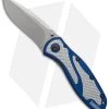 Kershaw Blur Assisted Opening Knife Blue/Twill (3.375" Stonewash) 1670NBS30V -Outdoor Practical Tool Shop kershaw 1670nbs30v blur blue g10 twill navy