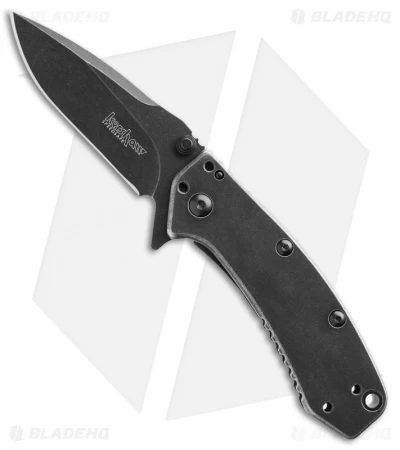 Kershaw Cryo Assisted Opening Knife (2.75" BlackWash) 1555BW 3 Kershaw Cryo Assisted Opening Knife (2.75" BlackWash) 1555BW