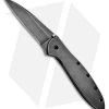 Kershaw Leek Assisted Opening Knife (3" BlackWash) 1660BLKW -Outdoor Practical Tool Shop kershaw leek blackwash plain 1660blkq
