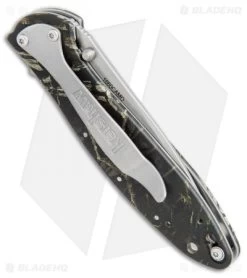 Kershaw Leek Assisted Opening Knife Camo (3" Bead Blast) 1660CAMO -Outdoor Practical Tool Shop kershaw leek camp bb 1660CAMO BHQ 49930 jr side