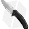 Kershaw Link Assisted Opening Flipper Knife (3.25" Stonewash Serr) 1776ST 2 Kershaw Link Assisted Opening Flipper Knife (3.25" Stonewash Serr) 1776ST -Outdoor Practical Tool Shop kershaw link 1776st cm