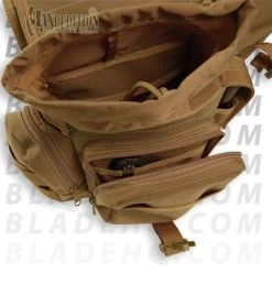 Maxpedition Fatboy Versipack Khaki Shoulder Sling Pack Bag 0403K -Outdoor Practical Tool Shop max fatboy inside