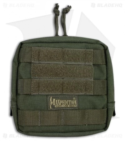 Maxpedition 6" X 6" Padded Foliage Green Pouch 0249F 3 Maxpedition 6" X 6" Padded Foliage Green Pouch 0249F