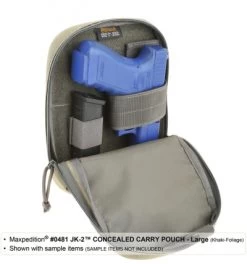 Maxpedition JK-2 Large Concealed Carry Pouch Foliage Green Waistpack 0481F 9 Maxpedition JK-2 Large Concealed Carry Pouch Foliage Green Waistpack 0481F -Outdoor Practical Tool Shop maxpedition 481k khaki jk 2 pouch sample 1
