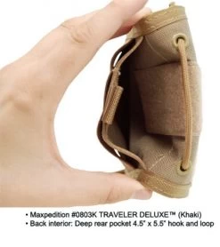 Maxpedition Traveler Deluxe Foliage Green Passport Holder Organizer 0803F -Outdoor Practical Tool Shop maxpedition deluxe passport holder foliage green 0803f hand