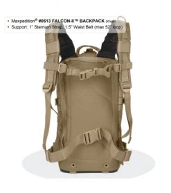 Maxpedition Falcon II Black Assault Backpack Hydration 0513B 14 Maxpedition Falcon II Black Assault Backpack Hydration 0513B -Outdoor Practical Tool Shop maxpedition falcon ii od green khaki khaki foliage 3