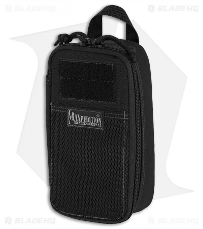 Maxpedition Skinny Pocket Organizer Pouch Black PT1312B 3 Maxpedition Skinny Pocket Organizer Pouch Black PT1312B
