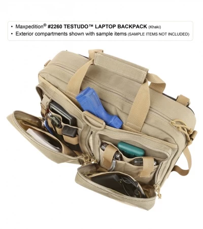 Maxpedition Testudo Laptop Case Black Bag 2260B (17") 5 Maxpedition Testudo Laptop Case Black Bag 2260B (17") - Image 3