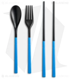 Nature Hike Four Piece Tableware Set W/ Blue Case Chop Sticks -Outdoor Practical Tool Shop naturehike tableware box all cm