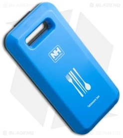 Nature Hike Four Piece Tableware Set W/ Blue Case Chop Sticks -Outdoor Practical Tool Shop naturehike tableware box closed cm