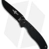 Ontario RAT Model 1A Spring Assisted Knife Black G10 (3.625" Black) 8871 -Outdoor Practical Tool Shop ontario knife co rat model I folding knife 8871