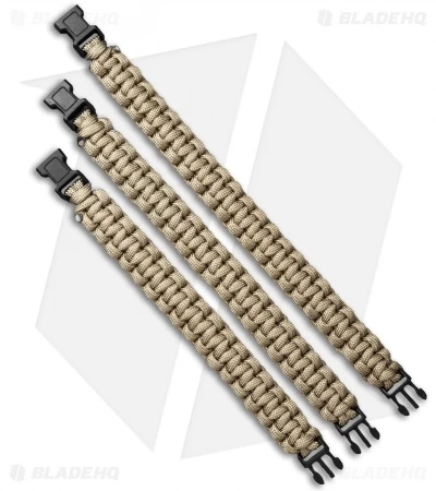 S.E. 7 Strand Survival Paracord Bracelet - Tan 4 S.E. 7 Strand Survival Paracord Bracelet - Tan - Image 2