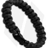 S.E. 7 Strand Survival Paracord Bracelet - Black 1 S.E. 7 Strand Survival Paracord Bracelet - Black -Outdoor Practical Tool Shop paracord bracelet black cm
