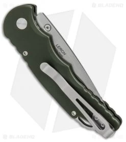 Pro-Tech TR-5 Lerch Spring Assisted Knife Green (3.25" Stonewash) SA.1 GRN 7 Pro-Tech TR-5 Lerch Spring Assisted Knife Green (3.25" Stonewash) SA.1 GRN -Outdoor Practical Tool Shop protech lerch TR 5 green TR 5 SA1 BHQ 37624 er side
