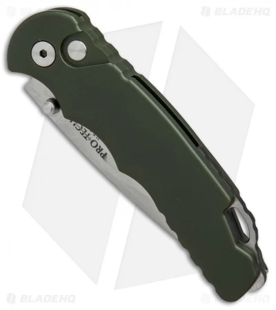 Pro-Tech TR-5 Lerch Spring Assisted Knife Green (3.25" Stonewash) SA.1 GRN 4 Pro-Tech TR-5 Lerch Spring Assisted Knife Green (3.25" Stonewash) SA.1 GRN - Image 2
