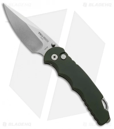 Pro-Tech TR-5 Lerch Spring Assisted Knife Green (3.25" Stonewash) SA.1 GRN 3 Pro-Tech TR-5 Lerch Spring Assisted Knife Green (3.25" Stonewash) SA.1 GRN