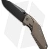 Schrade Clip Point Spring Assisted Knife Brown (3.375" Black Plain) SCHA5BR -Outdoor Practical Tool Shop schrade scha5br 2