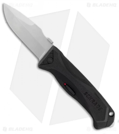 Schrade SCHA6L Drop Point Spring Assisted Knife (3.75" Bead Blast Plain) 3 Schrade SCHA6L Drop Point Spring Assisted Knife (3.75" Bead Blast Plain)