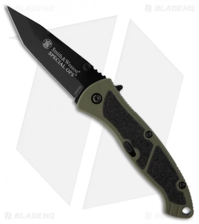 Smith & Wesson Medium Special Ops Spring Assist Knife (3.2" Black) SPECM 3 Smith & Wesson Medium Special Ops Spring Assist Knife (3.2" Black) SPECM
