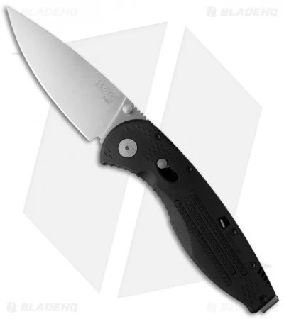 SOG Aegis Spring Assisted Knife (3.5" Satin) AE-01 3 SOG Aegis Spring Assisted Knife (3.5" Satin) AE-01