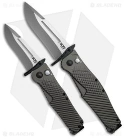 SOG Quake XL Spring Assisted Knife FDE Aluminum (4.5" Two-Tone) IM1101-BX 9 SOG Quake XL Spring Assisted Knife FDE Aluminum (4.5" Two-Tone) IM1101-BX -Outdoor Practical Tool Shop sog quake xl im1101 bx im1001 bx dl