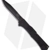SOG SlimJim XL Black Assisted Opening Knife (4.18" Black Plain) SJ-52 -Outdoor Practical Tool Shop sog slimjim xl black sj 52