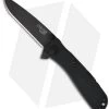 SOG Twitch II Tactical Assisted Opening Knife TWI-12 (2.68" Black Plain) -Outdoor Practical Tool Shop sog twitch ii twi 12
