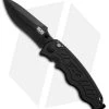 SOG Zoom Mini Drop Point Spring Assisted Knife (3.125" Black) ZM1002 -Outdoor Practical Tool Shop sog zoom mini black zm1002