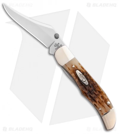 Case Kickstart Mid-Folding Hunter Assisted Knife Jigged Amber Bone (61265AC SS) 3 Case Kickstart Mid-Folding Hunter Assisted Knife Jigged Amber Bone (61265AC SS)
