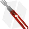 Swiss Advance Travel Fork Red -Outdoor Practical Tool Shop swiss adventure travel cutlery fork red 12grams