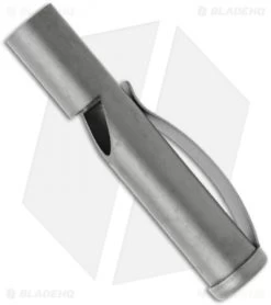 Vargo Titanium Emergency Whistle W/ Clip